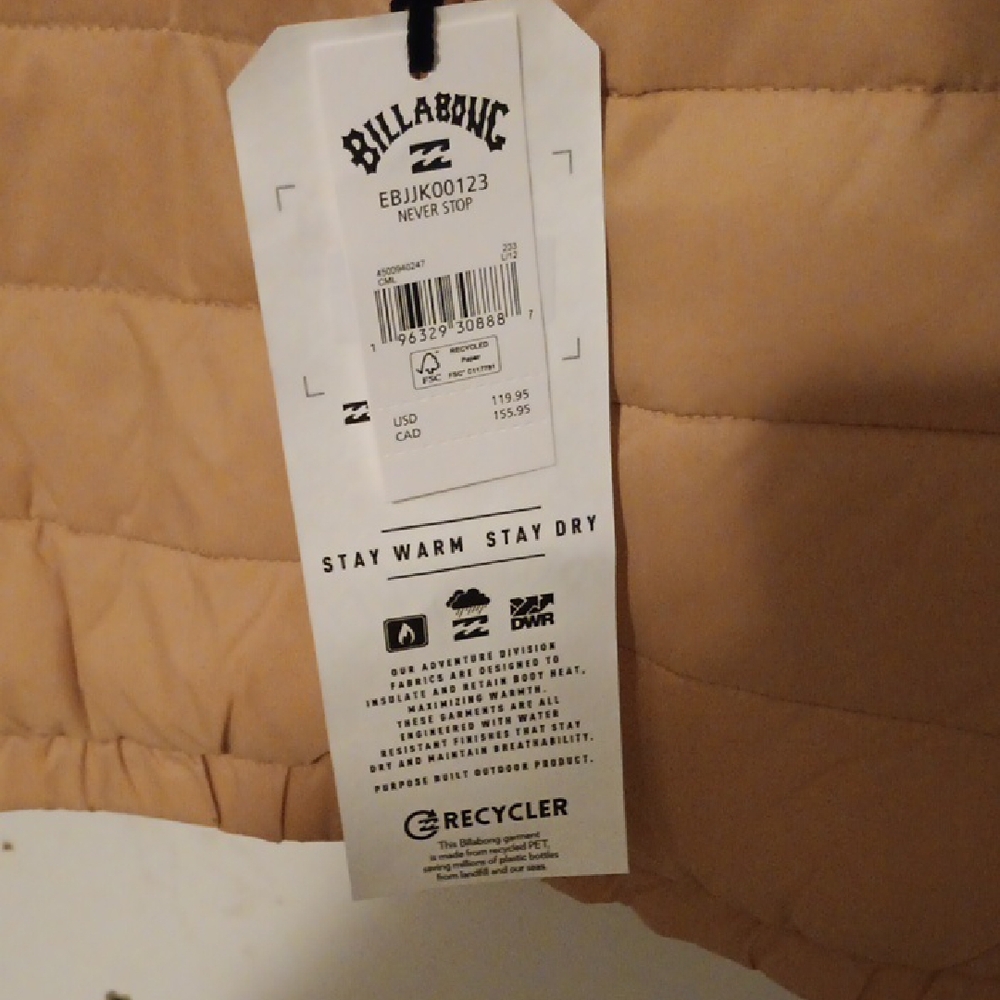 Billabong jacket - Picture 6 of 8